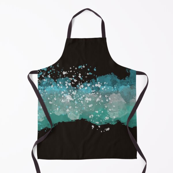 Item preview, Aqua Blue Splashes Abstract designed and sold by Jessielee72.