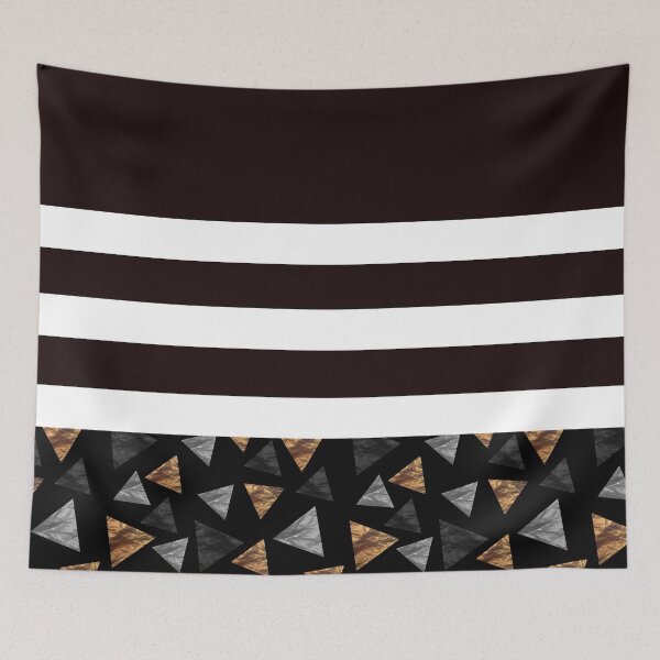 Item preview,  Metalic Triangle design Geometric art work with triangles designed and sold by Thilaniz.