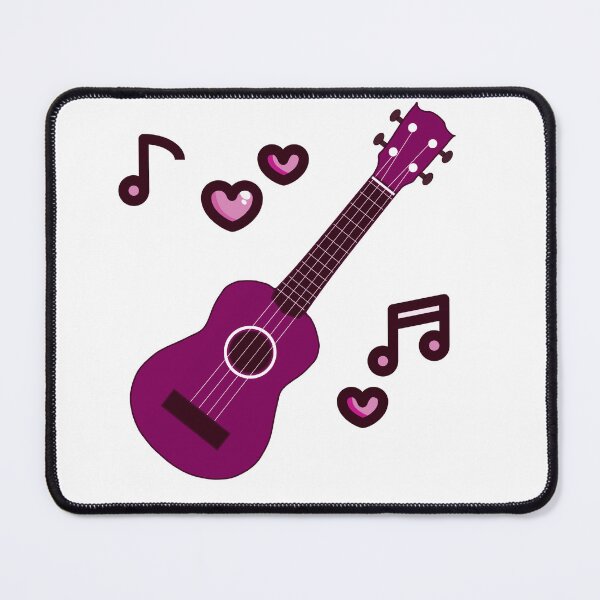 Item preview, Ukulele musician heart designed and sold by piesdesignart.