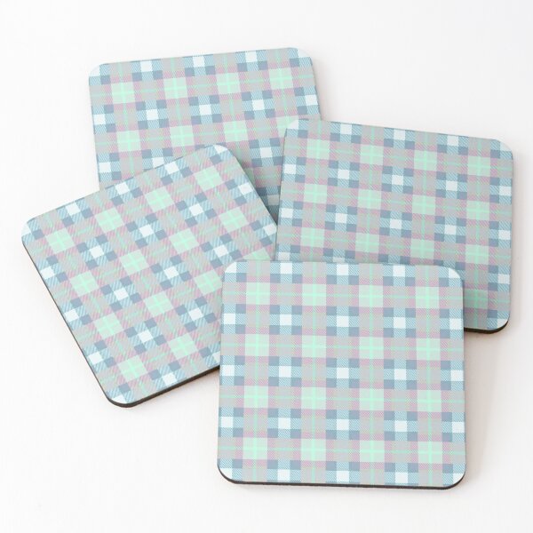 Item preview, Blue and pink checkered pattern. designed and sold by MirBer.