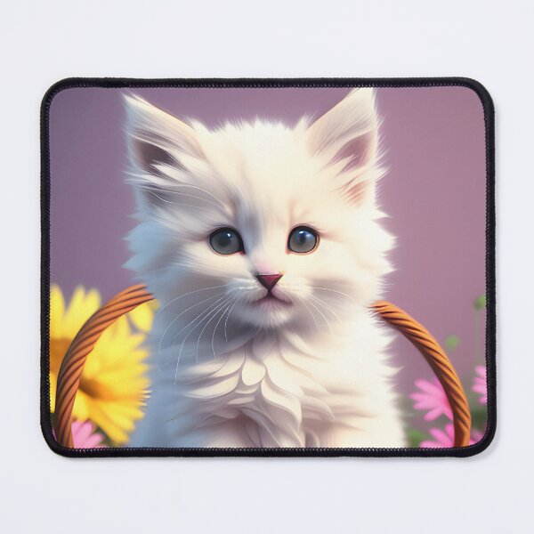 Item preview, Cat in a Basket - Modern Digital Art designed and sold by Ai-michiart.