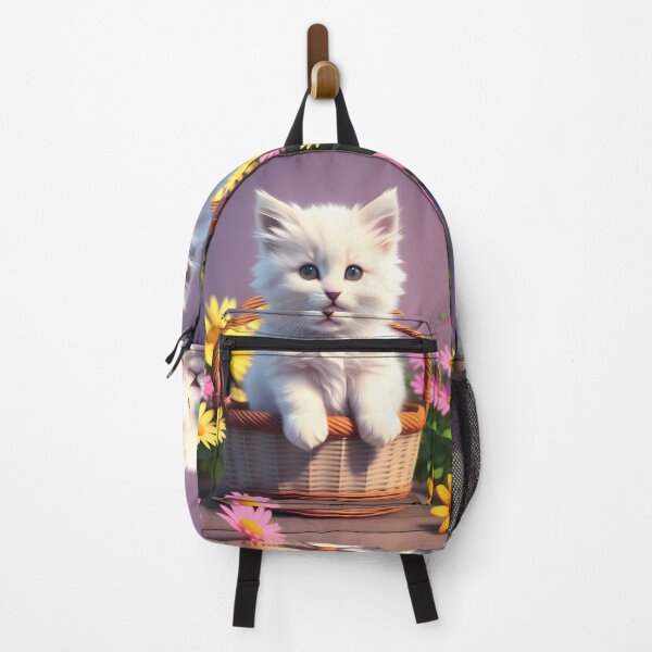 Item preview, Cat in a Basket - Modern Digital Art designed and sold by Ai-michiart.