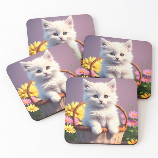 Item preview, Cat in a Basket - Modern Digital Art designed and sold by Ai-michiart.