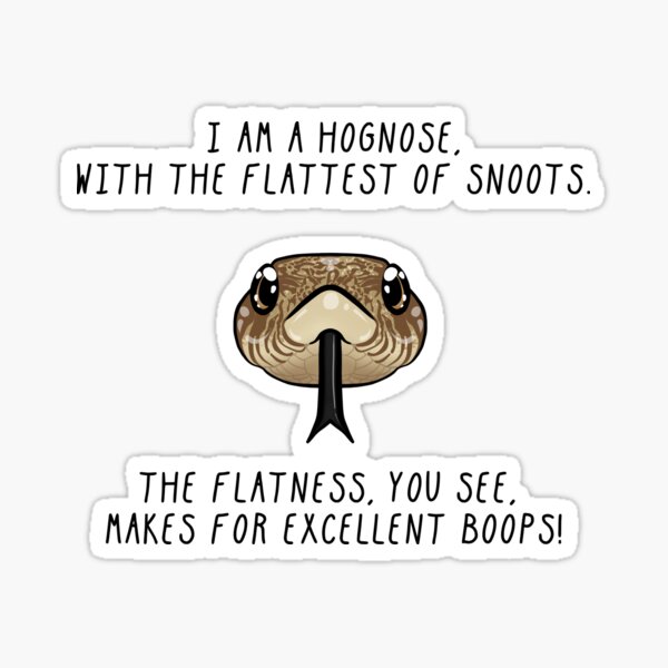 Artikel-Vorschau von Hognose Snoots Make For Excellent Boops, designt und verkauft von Creepy-Cutesie.