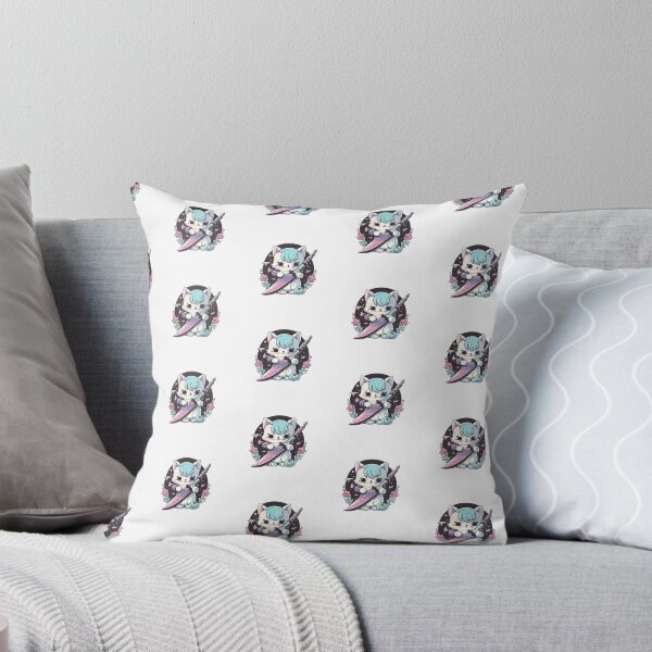 Item preview, Gato asesino anamórfico goth pastel kawaii designed and sold by SNRGraphics.