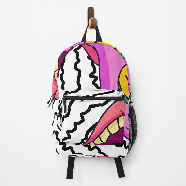 Item preview, colorful-psychedelic-sticket-mosaic-crazy-tong-mouth-smily-art designed and sold by Designerboutic.
