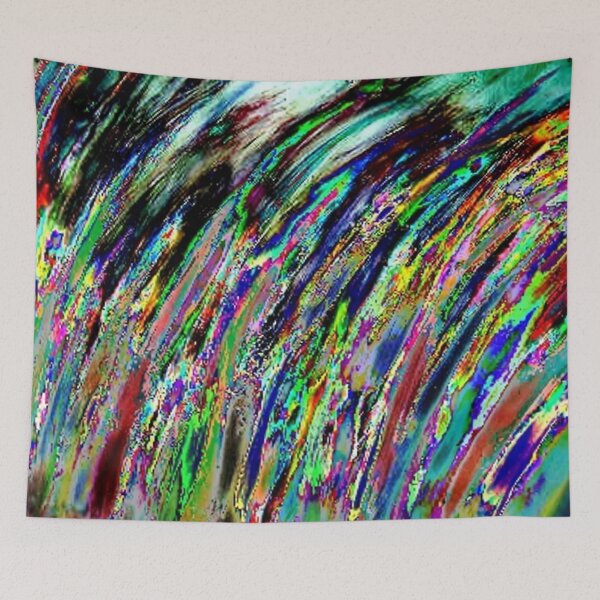Item preview, Rainbow reflected on waterfall designed and sold by George Hutton Hunter.