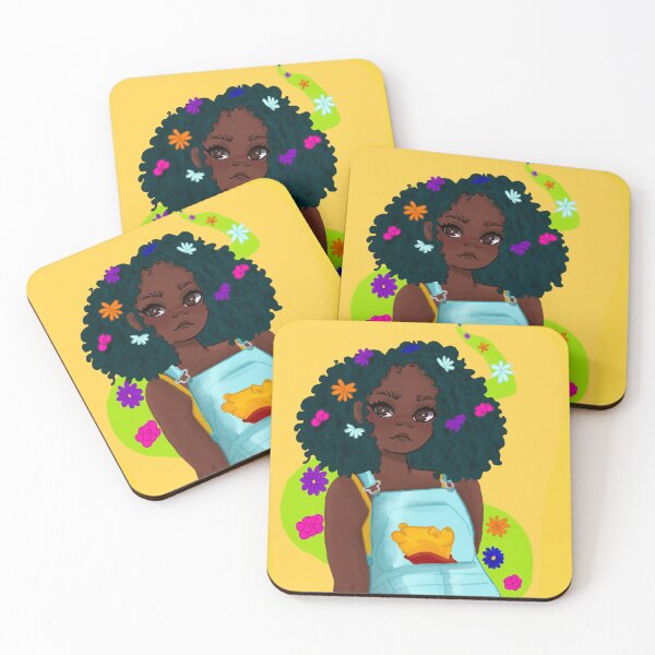 Item preview, Cute Melanin Cartoon designed and sold by Gabrielle Lawrence.