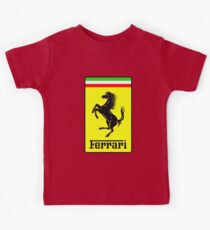 Ferrari Logo Kids Tee