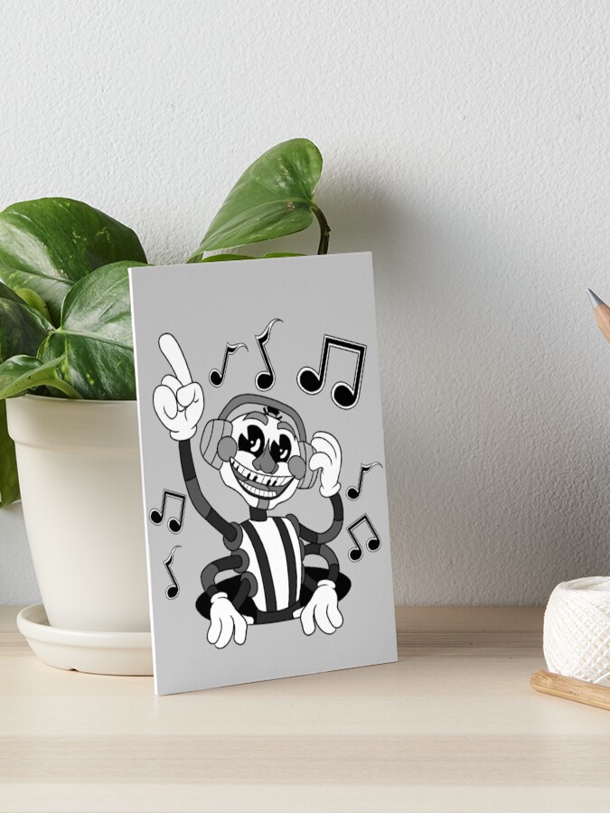 FNAF DJ Music Man 5x7in Art Print