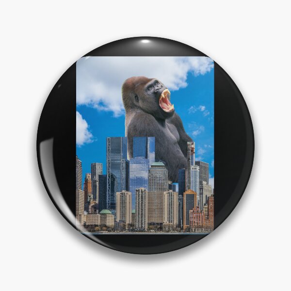 Item preview, Gorilla and Skyscrapers    designed and sold by CannyGoods.