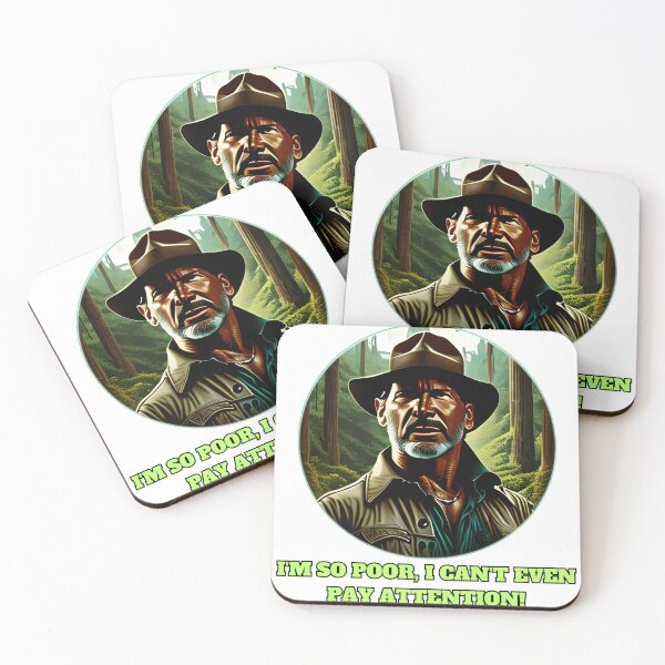 Item preview, I'm so poor, I can't even pay attention! designed and sold by Brasuca's Art.