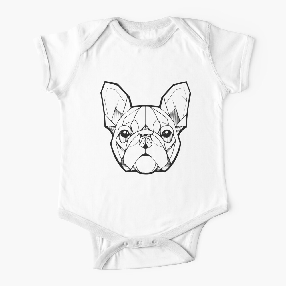 braeccesuit Bulldog French Infant Baby Boys Girls Infant Creeper Sleeveless Romper Bodysuit Onesies Jumpsuit Black
