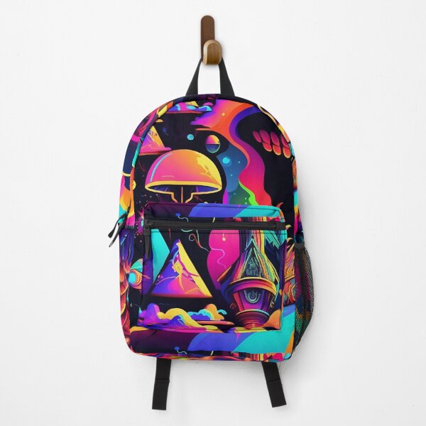 Item preview, Trippy Rainbow Skull Cave designed and sold by VibrantView.
