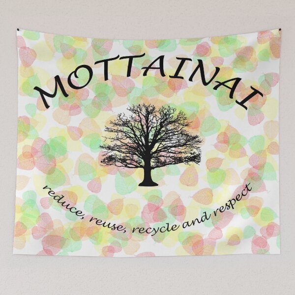 Item preview, Mottainai philosophy tree and leaves designed and sold by quentinjlang.