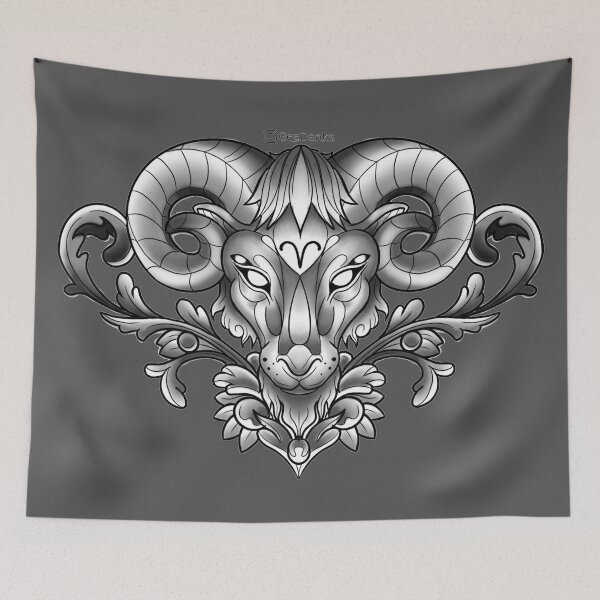 Item preview,  NeoTrad Ram with Filigree detailing designed and sold by Geedenka.