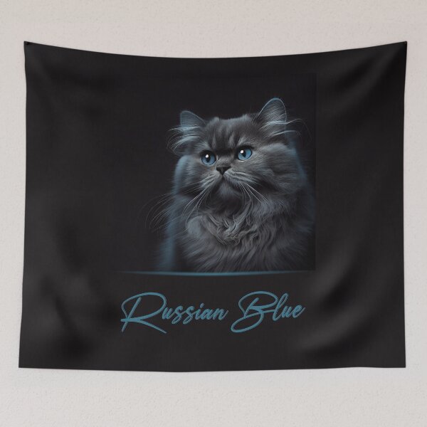Item preview, Russian Blue Portrait designed and sold by Best-Breeds.