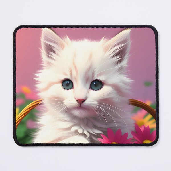 Item preview, Cat in a Basket - Modern Digital Art designed and sold by Ai-michiart.