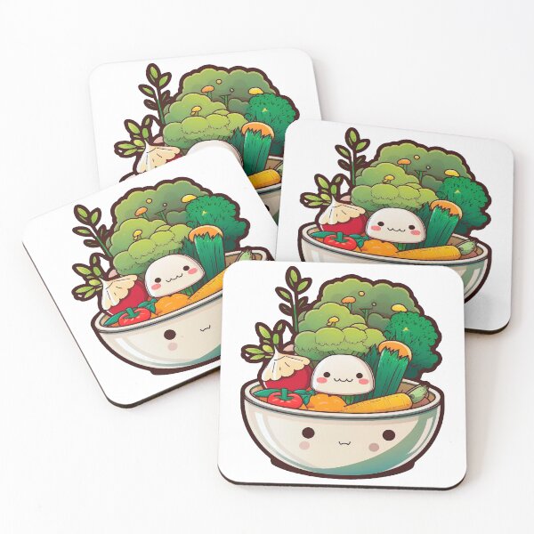 Item preview, Cute Kawaii Fresh Vegen Salad designed and sold by Giggl'n Gopher.