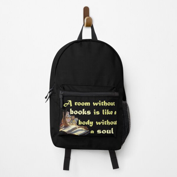 Item preview, Timeless quote by Cicero on importance of books and the soul designed and sold by GalleryArcanum.