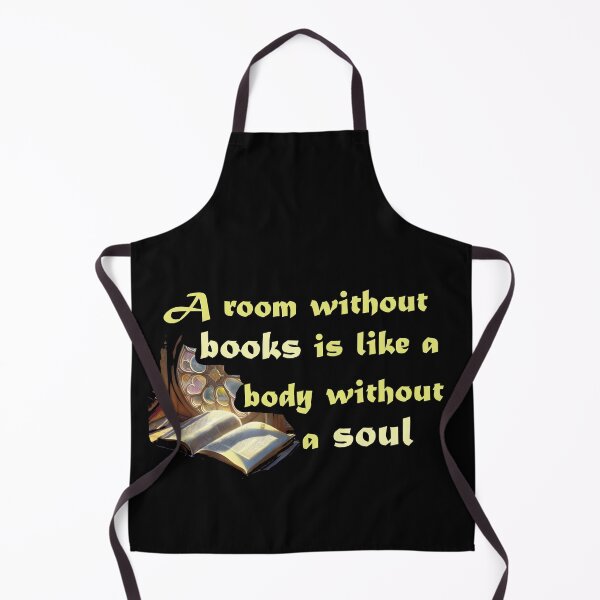 Item preview, Timeless quote by Cicero on importance of books and the soul designed and sold by GalleryArcanum.