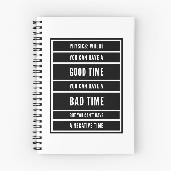 Item preview, Funny Physics Saying About Time  designed and sold by Katherine Winner.