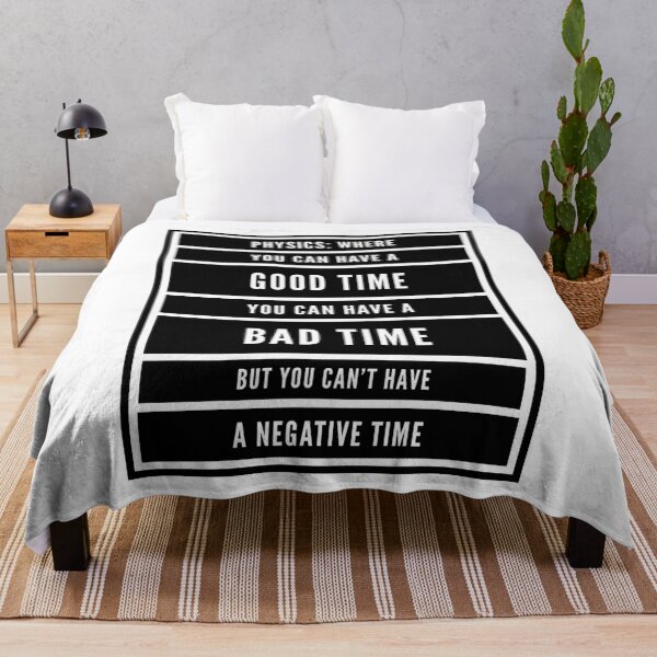 Item preview, Funny Physics Saying About Time  designed and sold by Katherine Winner.