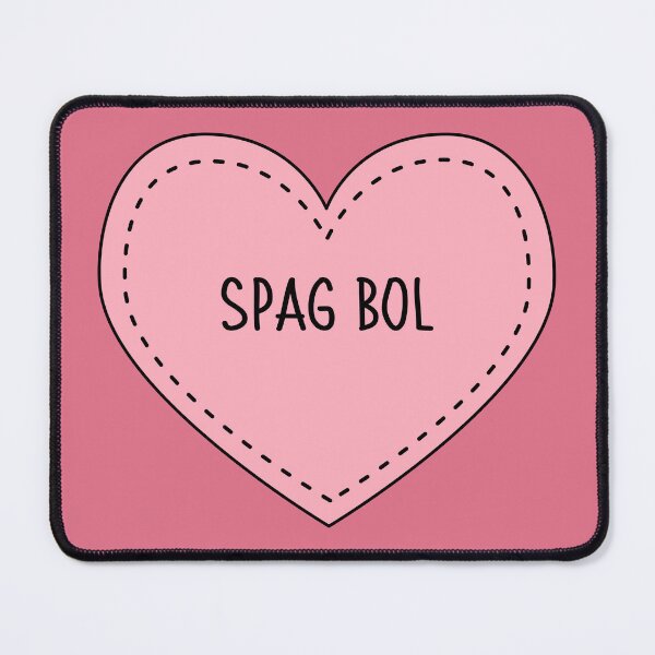 Item preview, Spag Bol Cute Pink Cottagecore Heart British Food designed and sold by cashewdays.