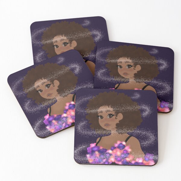 Item preview, Galaxy Melanin Cartoon designed and sold by Gabrielle Lawrence.