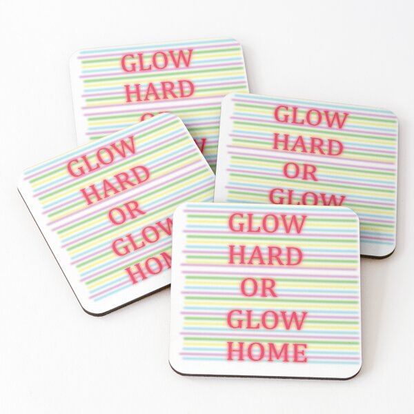 Item preview, Glow hard or glow home designed and sold by designalihamza.