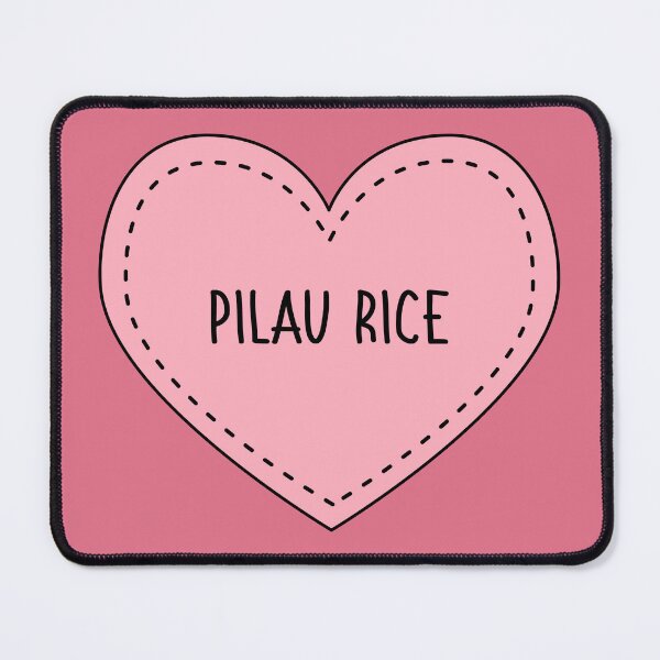 Item preview, Pilau Rice Cute Pink Cottagecore Heart British Food designed and sold by cashewdays.