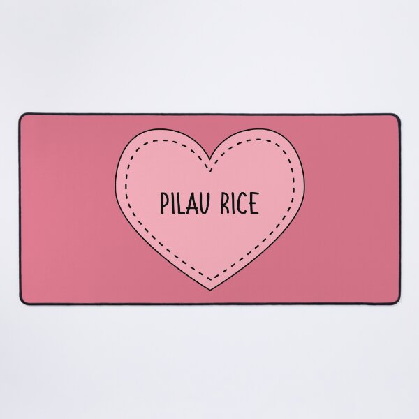 Item preview, Pilau Rice Cute Pink Cottagecore Heart British Food designed and sold by cashewdays.