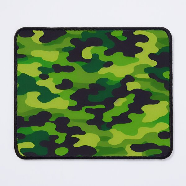 Item preview, Camouflage Pattern Light and Dark Green with Black Style A designed and sold by deniselynnimage.