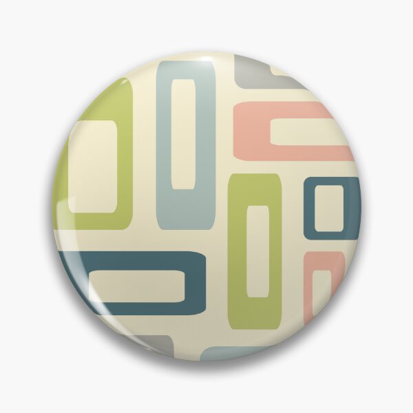 Item preview, Colorful Mid Century style shapes designed and sold by BattaAnastasia.