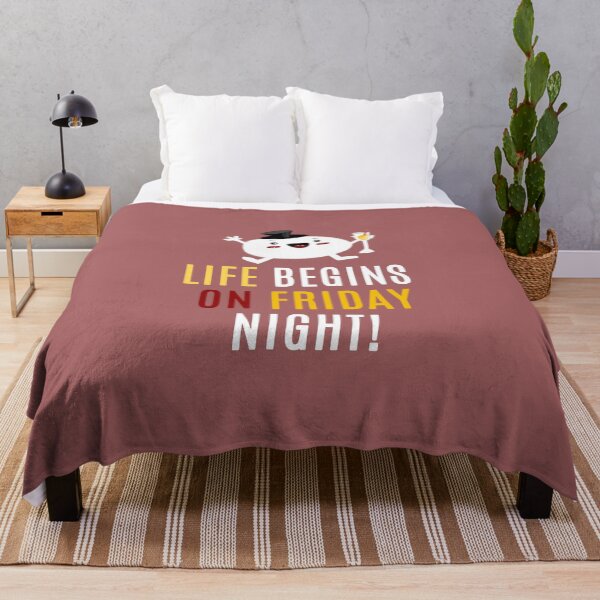 Item preview, LIFE BEGINS ON FRIDAY designed and sold by La Loca.