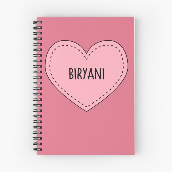 Item preview, Biryani Cute Pink Cottagecore Heart Indian Food designed and sold by cashewdays.