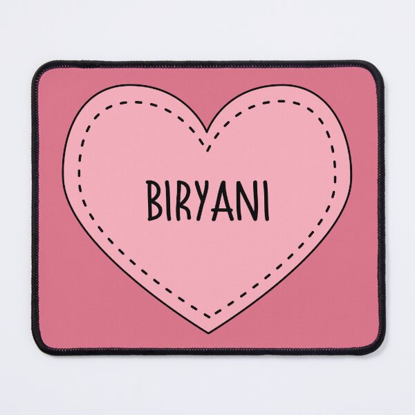 Item preview, Biryani Cute Pink Cottagecore Heart Indian Food designed and sold by cashewdays.