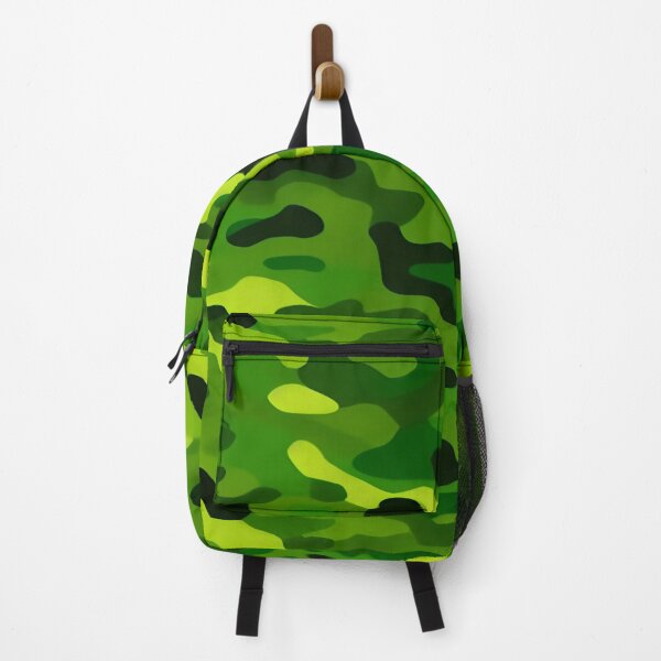 Item preview, Camouflage Pattern Light and Dark Green with Black Style B designed and sold by deniselynnimage.