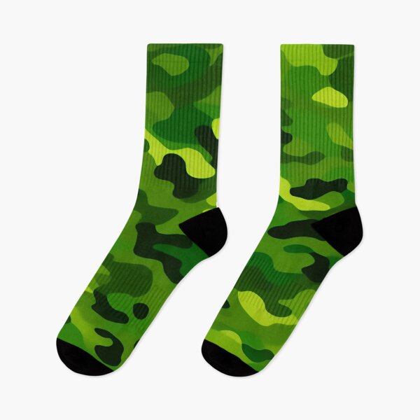 Item preview, Camouflage Pattern Light and Dark Green with Black Style B designed and sold by deniselynnimage.