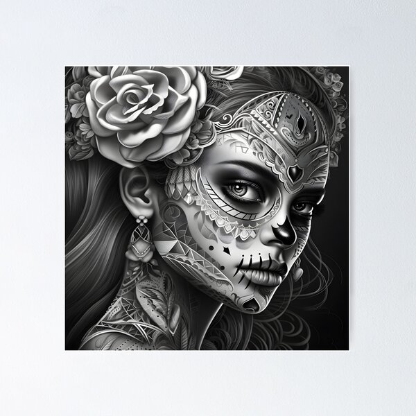 Item preview, Queen of the Dead Catrina Design  designed and sold by ElVatoMx.