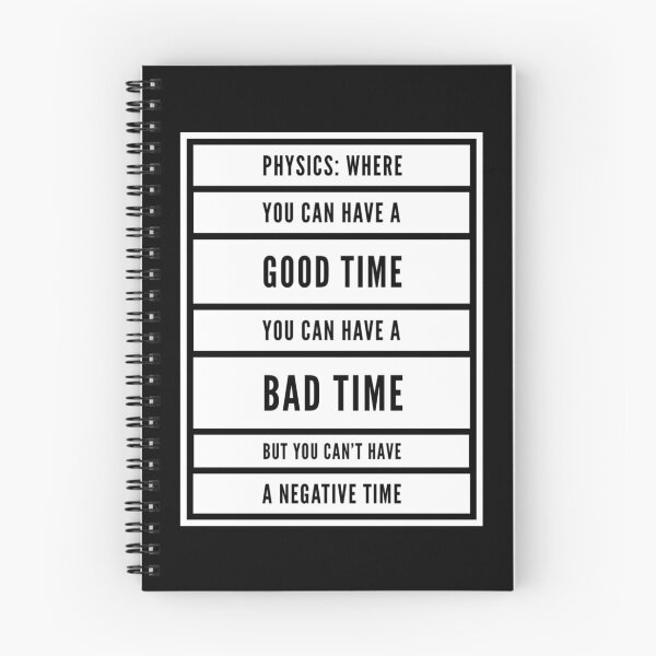 Item preview, Funny Physics Saying About Time  designed and sold by Katherine Winner.