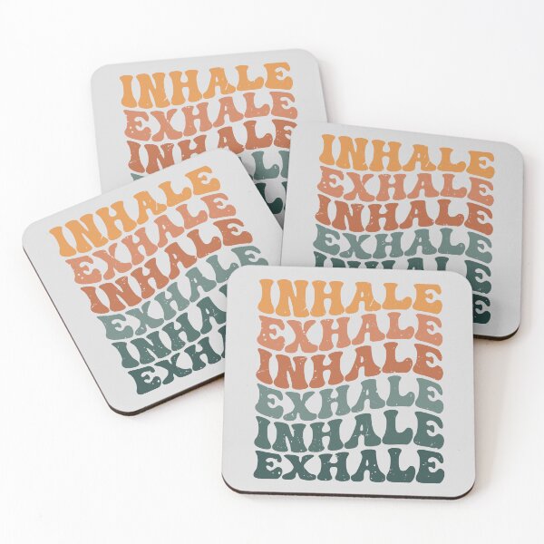 Item preview, Inhale exhale yoga breathwork designed and sold by SweetLog.