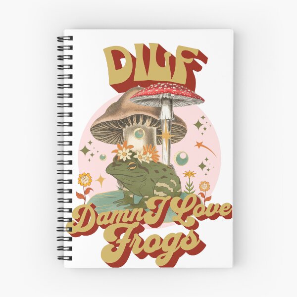 Item preview, DILF Damn I Love Frogs, Funny Frog Lovers designed and sold by JeweledLife.