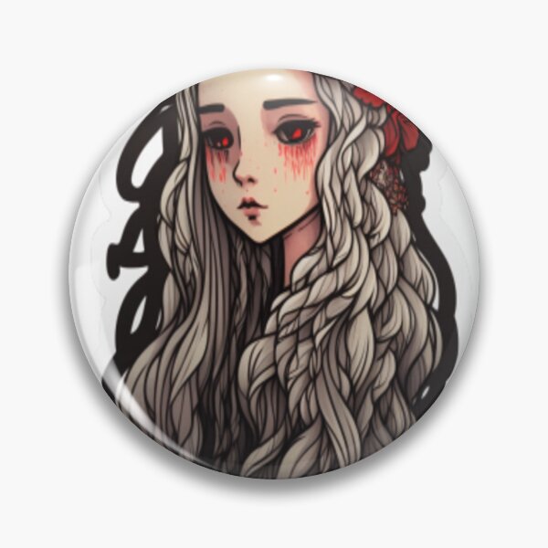 Item preview, Poupée Mean Nadja Sticker designed and sold by workouti.