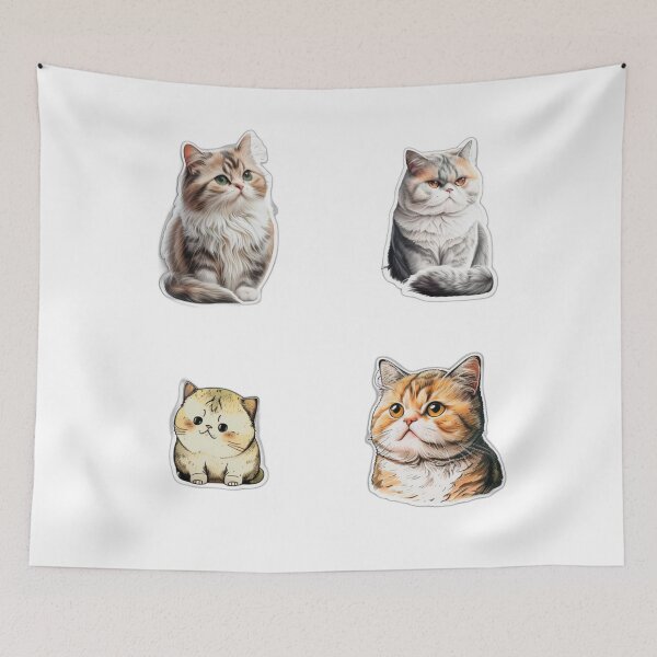 Item preview, Cute Cats designed and sold by sealuxe.
