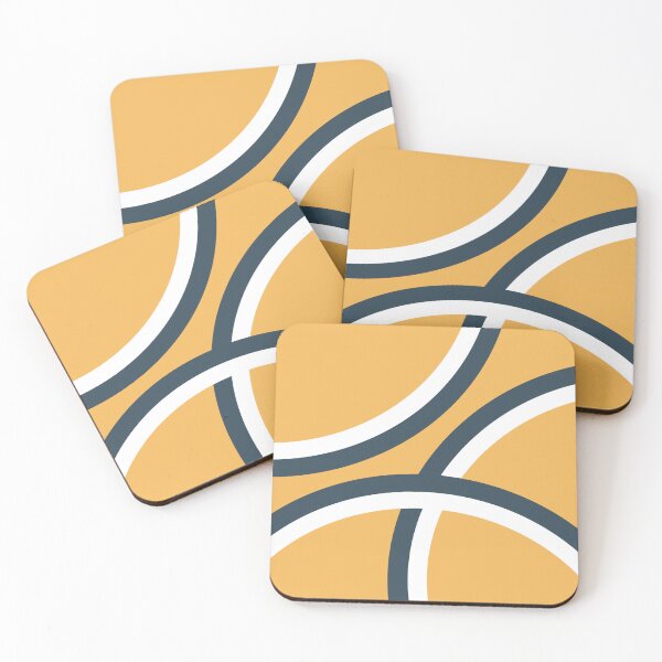 Item preview, Colorful Mid Century arches design designed and sold by BattaAnastasia.