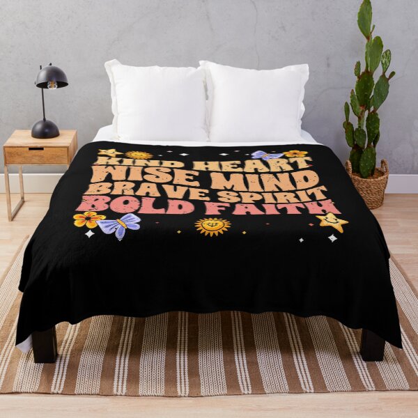 Item preview, Awesome Empathy Kind Heart Wise Mind Brave Spirit Bold Faith designed and sold by Nessshirts.