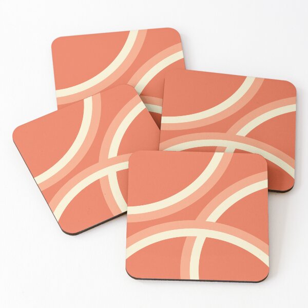 Item preview, Colorful Mid Century arches design designed and sold by BattaAnastasia.