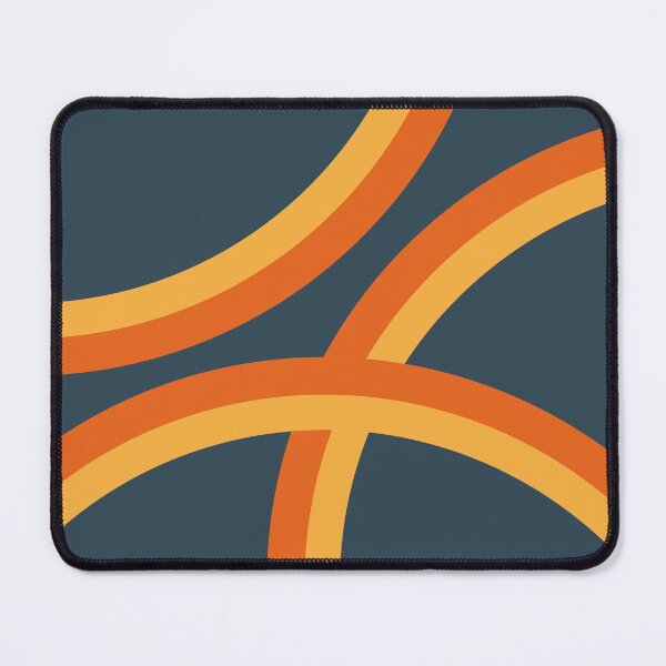 Item preview, Colorful Mid Century arches design designed and sold by BattaAnastasia.