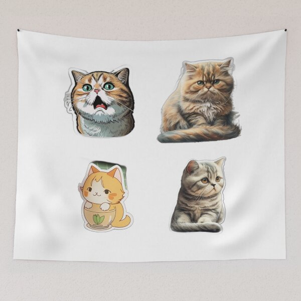 Item preview, Cute Cats designed and sold by sealuxe.